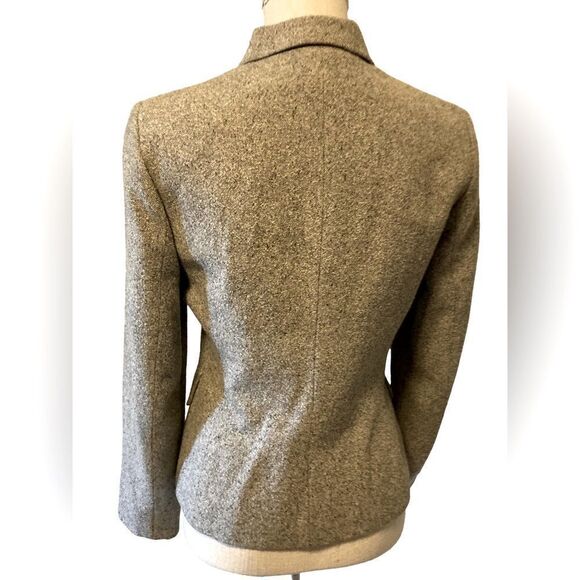 Nine West Silk Gray Blazer Jacket - Picture 5 of 7